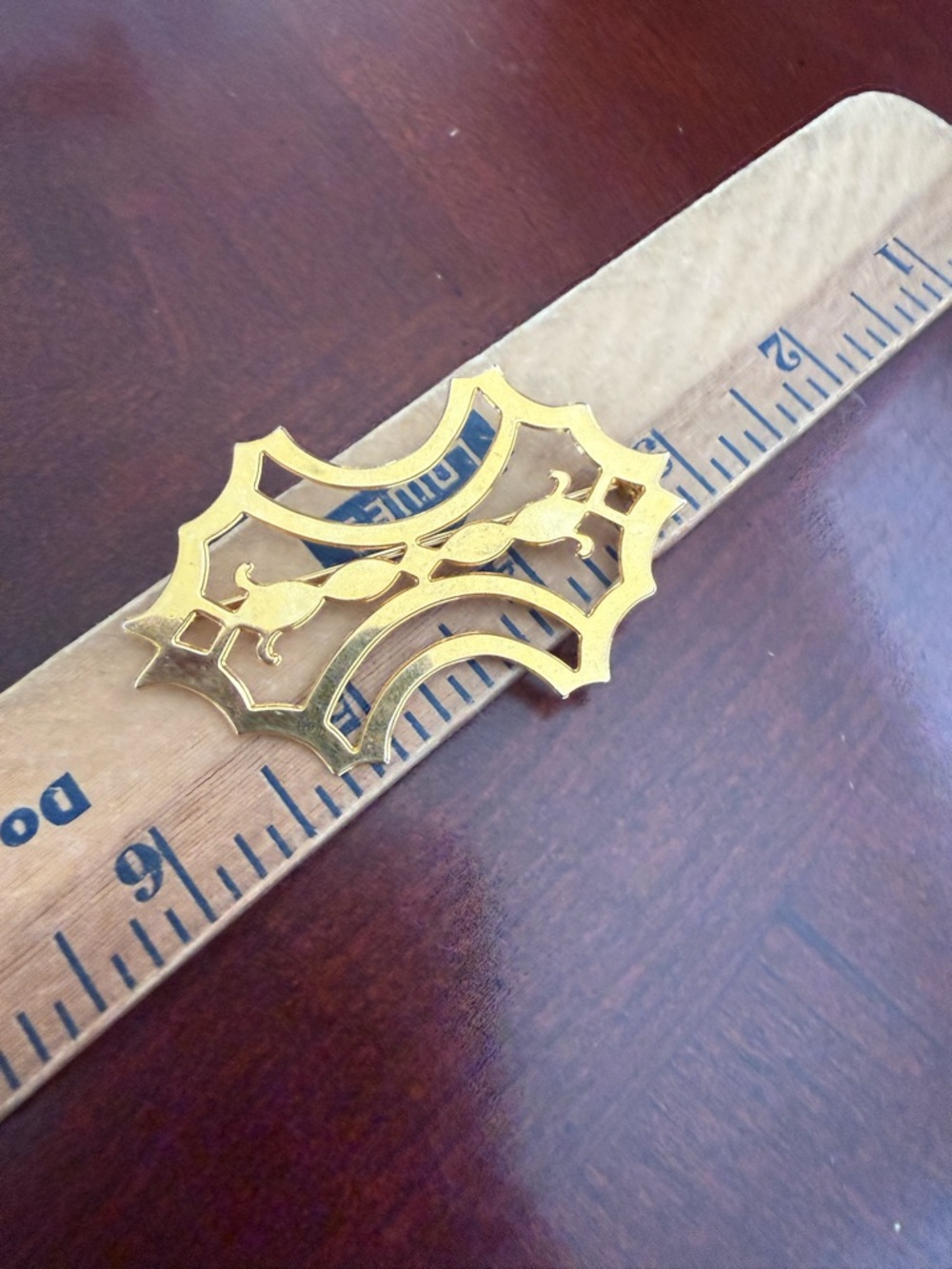 Vintage Gold Tone Brooch